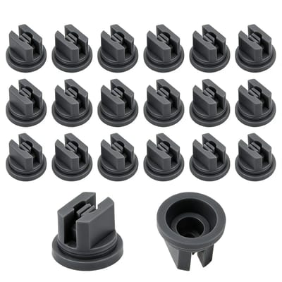 Dailygoody - Platte Ventilator Spuittip - 20 Stuks - Voor Landbouwmachines - Kunststof - 110 Graden Spuithoek - Effectief Spuiten en Ontstoffen