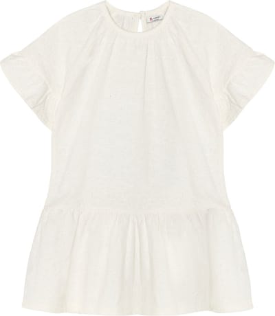 Noppies Jurk Dress SS midi - Egret - Maat 98