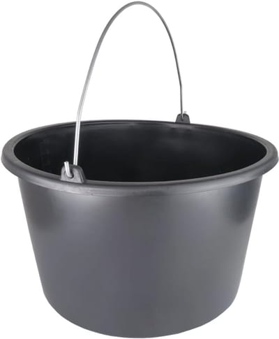 Kunststof Bouwemmer 10 Liter - Multi-functionele Emmer voor Tuin en Bouw