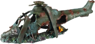 Aqua Della - Aquariumdecoratie - Vissen - Helikopter 1 74,5x22,5x25cm - 1st