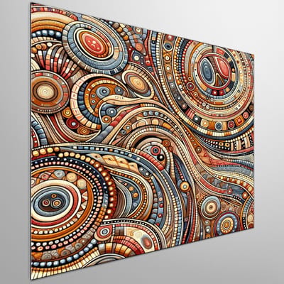 Kunstprint | Wanddecoratie | Dibond | 20 × 20 cm