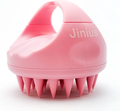 Scalp Massager - Massage Borstel Hoofdhuid - Brush - Siliconen Haarbostel - Roze - Massage - Stress Vrij - Gezonde Hoofdhuid - Verminder Van Roos - Roosvrij - Gezond Haar