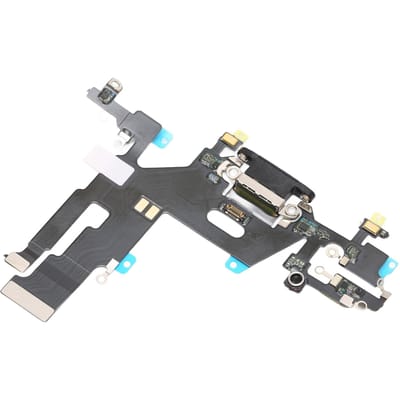 Oplaadpoortmodule USB-oplaadpoort Dockconnector Microfoon Mic Flexkabelmodule voor IPhone 11 gray