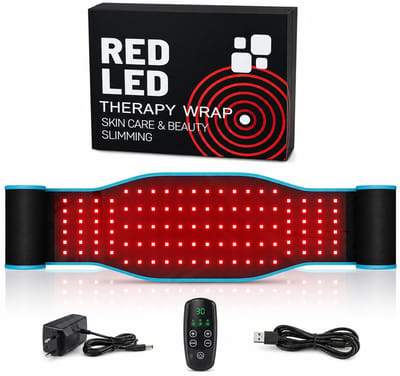 Lifero Rood Licht Therapie - Infrarood Verwarming Massage Band - Pijnverlichting Lichaam - Red Light Therapy - Infrarood Therapie