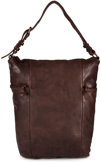 HAROLD'S rugzak Submarine Shoulder Backpack Brown bruine