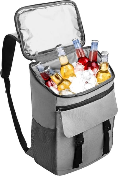 Geïsoleerde 25L Waterdichte Koelrugzak - Lekvrij & Lichtgewicht - Multifunctionele Lunchtas voor Volwassenen, Studenten, Werk, Picknicken, Kamperen, Strand, Wandelen