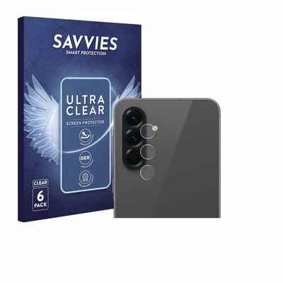 Savvies - Screenprotector voor Samsung Galaxy A56 5G Enterprise Edition (ALLEEN Camera Lens) - Folie Beschermfolie transparant 6 Stuks