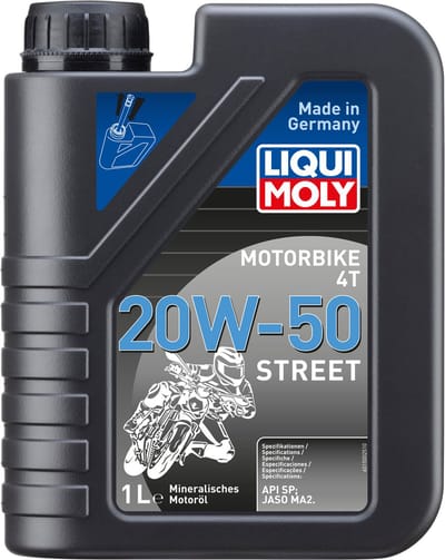 Liqui Moly Motorbike 4T 20w50 Street Motorolie 1 liter