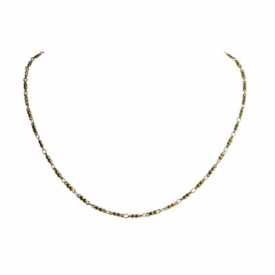 FlowJewels - schakelketting - staal - goudkleurig
