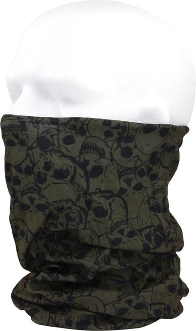Tactical wrap met skull (Coolmax) Groen Groen