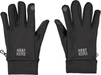 Heatkeeper Thermo touchscreen handschoenen - zwart - voor dames en heren S/M