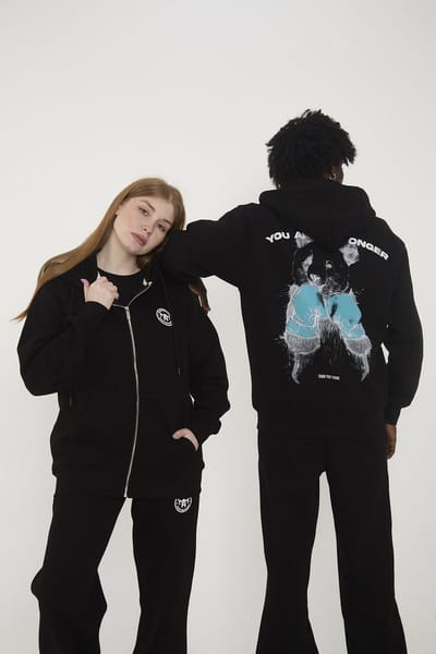 MakeMe Happy Trainingspak |Trainingspak Fleec - Dikke pak Met capuchon- Mannen Trainingspak Compleet Set hoodie + Broek XS