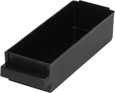 Schuiflade - Opbergbak - Werkplaats Organisatie - ESD Veilig - 41x55x153 mm - Zwart