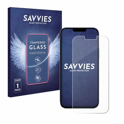 Savvies - Glas Screenprotector voor Apple iPhone 13 Pro Max - Gehard Beschermglas 9H