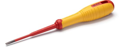 Hultafors VDE Sleuf Schroevendraaier, SL 0,5x3,0 mm x 100 mm voor elektra met geisoleerde kling en greep