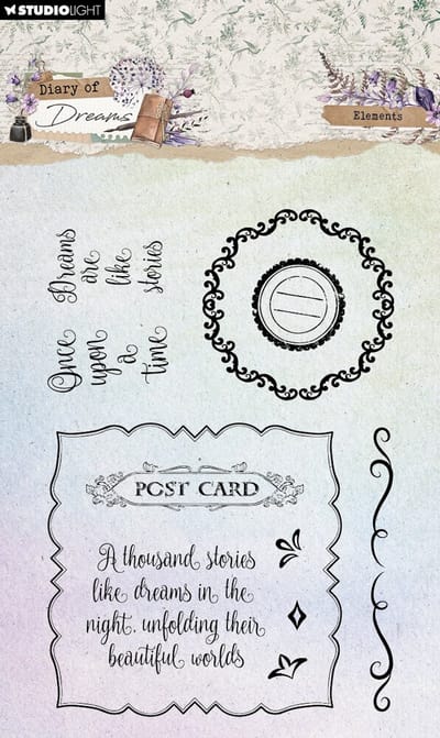 Clear stamps Elements- Diary of dreams nr. 807
