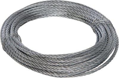 Fixman Gegalvaniseerde staaldraad - Ø 6 mm - 10 meter - Roestbestendig - Op maat te knippen