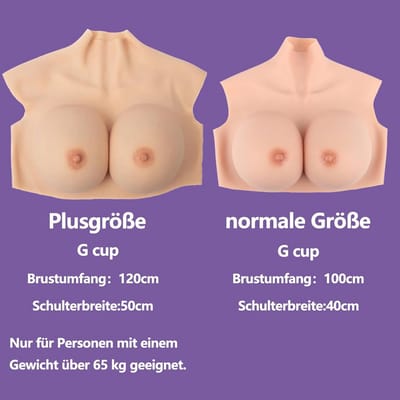 Realistische Siliconen Borsten voor Transgender en Crossdressing B-I Cups