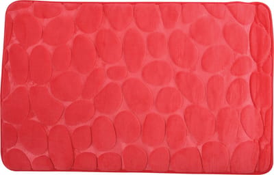 MSV Badmat met Antislip Onderzijde – Zachte Absorberend Badkamermat voor Douche en Bad – Keiendesign