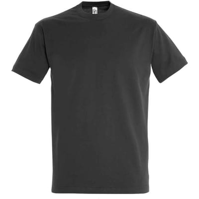 SOLS Unisex Imperial Zwaar T-shirt voor volwassenen (Muisgrijs)