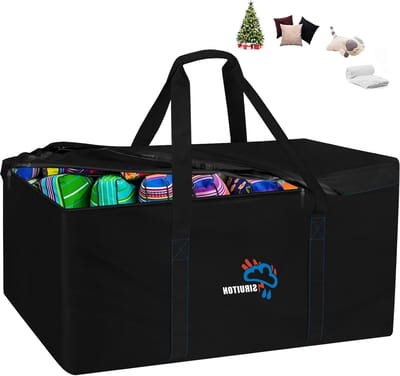 Grote Tuinkussen Opbergzak 200 x 60 x 75 cm - Waterdicht, UV-bestendig en Met Handvat en Rits voor Kussens en Decoratie