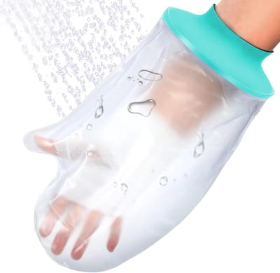 Waterdichte handafdekking voor douchen na operaties - Gipsbescherming voor hand - Comfortabele pols- en vingerbescherming - Herbruikbare gipszak.