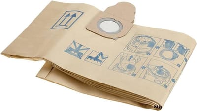 Stofzuigerzakken - Reservezakken - Schoon Huis - Lichtgewicht - 5 stuks - Wit