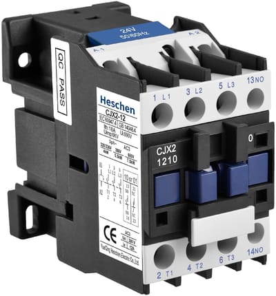 Cosensi - Dailygoody - Contact Coil - 3-Pin - 24V - Rail Montage - 12A - Voor Motor Contactoren - Geschikt voor Bedrijfstoepassingen - CJX2-1210