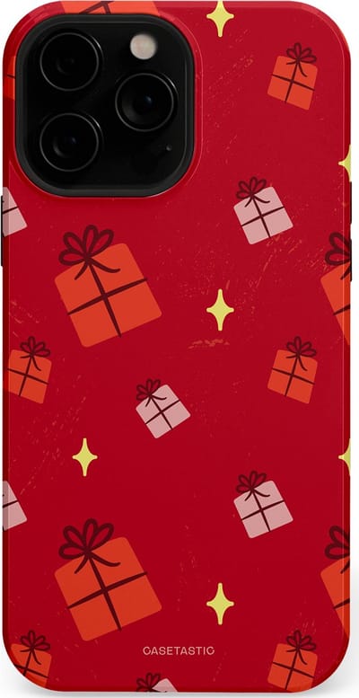Casetastic hoesje geschikt voor Apple iPhone 13 Pro Max - MagSafe - Dubbellaagse bescherming - Rode Sinterkerst Cadeaus - Fashion Case - Rood
