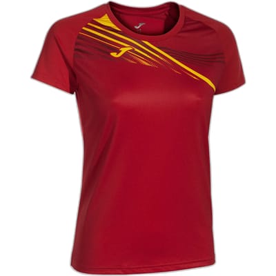 Joma Elite X T-shirt Met Korte Mouwen Rood L Vrouw
