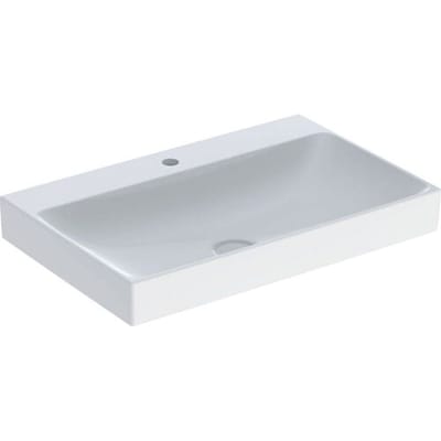 Geberit ONE washbasin 75 cm, vertical outlet, 1 tap hole, without overflow 505.020.01.2