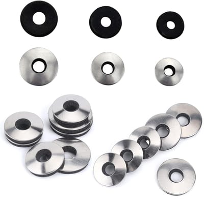 Stainless steel sealing rings - EPDM washers - met seal - 138 stukken