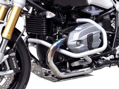 Motor Crash Bars - Frame Bescherming - Motor Beschermen - Specifiek Ontwerp - Set Rechts Links - Zilver