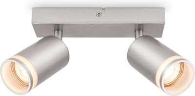 Briloner Rub - Plafondspot - 2832024 - Draaibaar - Acryl toepassing - 20 x 6 x 16 cm - Mat chroom
