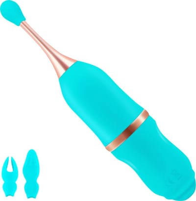 Cupitoys® Pinpoint clitoris vibrator - 19,8cm - Blauw - 7 standen - Vibrators voor vrouwen en mannen - Sex toys voor vrouwen en mannen