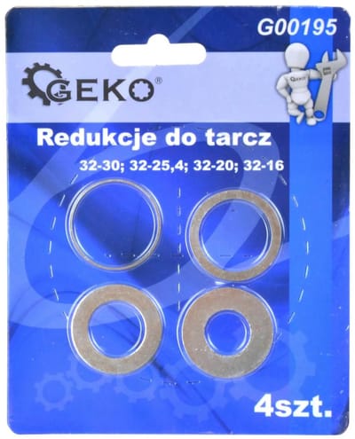 GEKO Reductieringenset - 4 stuks - 32 naar 16-30 mm - Veelzijdige pasvorm