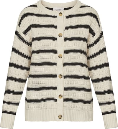 SISTERS POINT Homca-ca - Dames Vest - Bamboo/Black - Maat XS