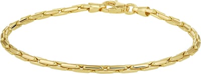 Geelgouden armband 2,7 mm 18,5 cm