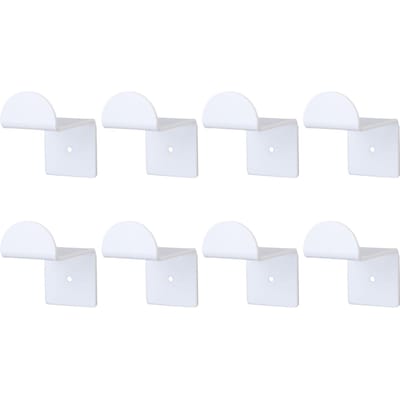 8 STKS Hoedhaken voor Muur 2,8 Inch Acryl Honkbalpet Houder Brede Rand Hoed Hanger Organizer met Lijm voor Kamerdecoratie