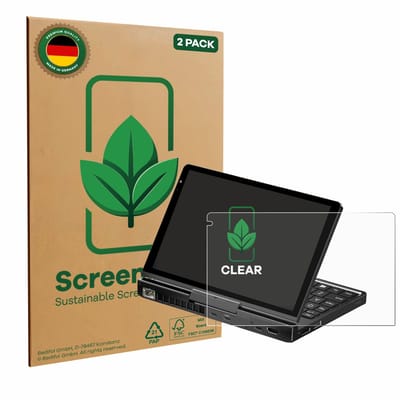2 Stuks Screenprotector voor GPD Pocket 4 - Hoogwaardige Beschermfolie transparant