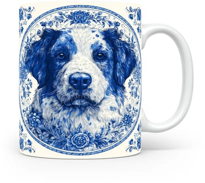 Mok Pyreneese berghond Beker voor koffie of tas voor thee, cadeau voor dierenliefhebbers, moeder, vader, collega, vriend, vriendin, kantoor, opa, oma, hond, kerst, sinterklaas, verjaardag