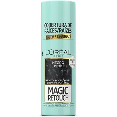 Tijdelijke correctorspray voor haarwortels L'Oréal Paris Magic Retouch Zwart 75 ml
