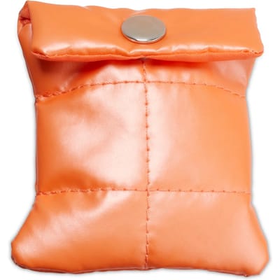 Jibbitz Crocs Orange Puffy Pouch