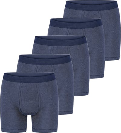 ESGE Heren Pant met voorsluiting 5 pack - Fijnrib Ringel