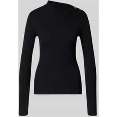 slim fit pullover van viscosemix in tricotlook