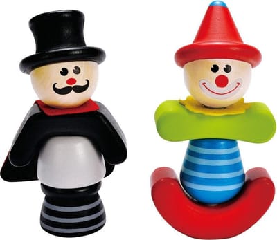 Hape Houten Stapelfiguren Circus 10-delig