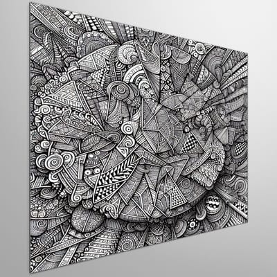 Kunstprint | Wanddecoratie | Dibond | 50 × 50 cm