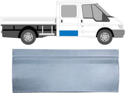 Reparatie plaatwerk achterste deuren voor Ford Transit 2000-2013