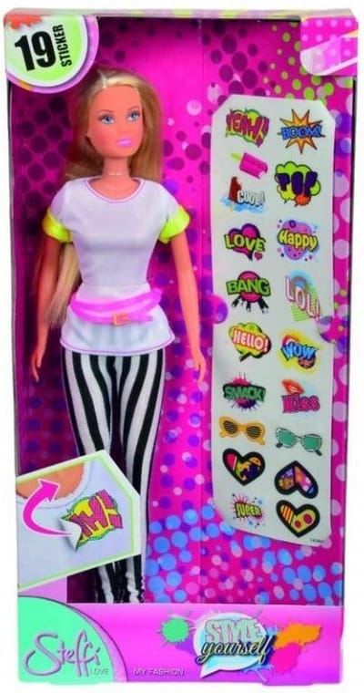 Steffi Love Pop Style Yourself Met Stickers