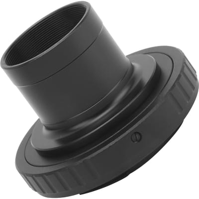Telescoop 1,25 inch T-vatting Adapter en Lensadapterring voor Olympus OM-vatting Camera black